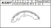 ASIMCO K3307 Brake Shoe Set